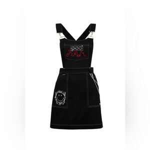 Hell Bunny Smiley Dylan Pinafore Dress